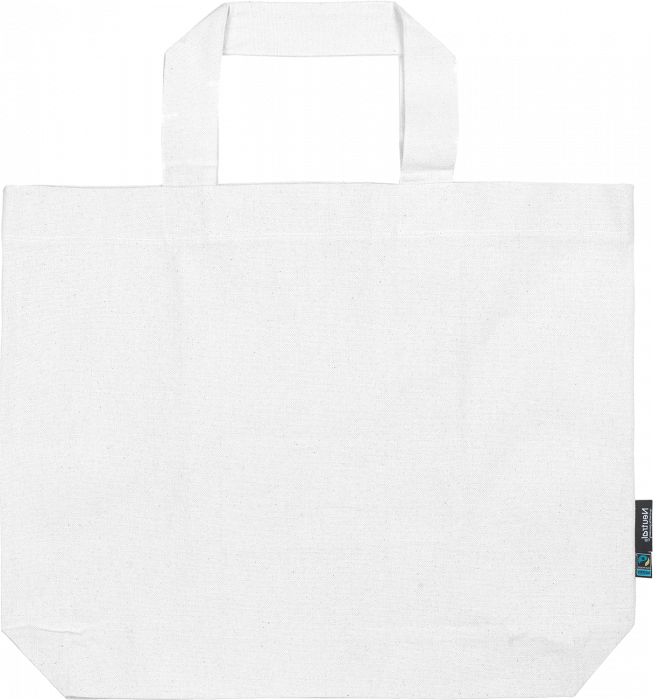 Neutral - Organic Tote Bag - White