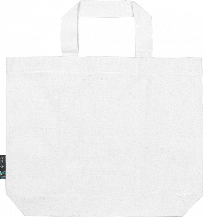 Neutral - Organic Tote Bag - White