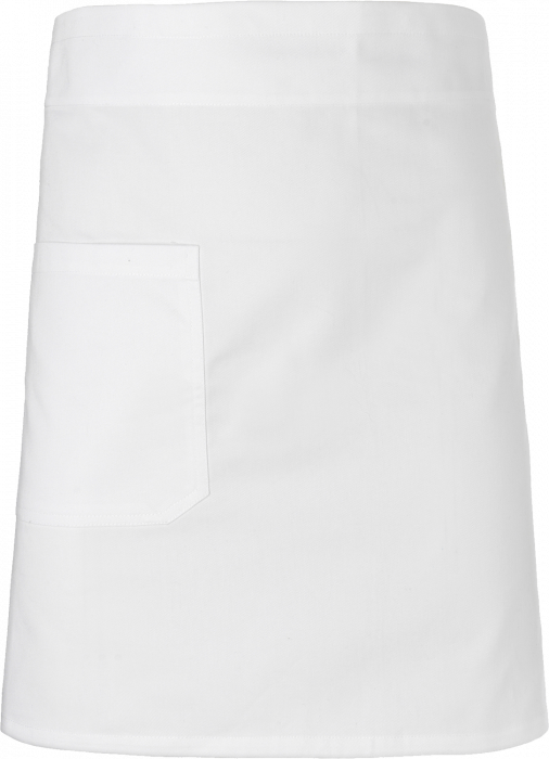 Neutral - Organic Cafe Apron - White