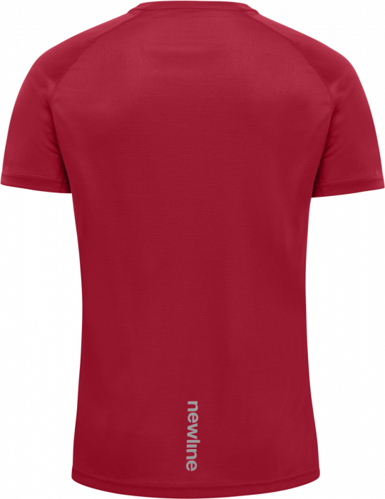 Newline - Running Jersey In Recycled Polyester - Rot