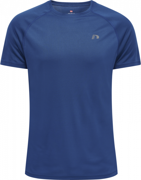 Newline T-Shirt I Genanvendt Materiale › Blå (510101) › 7 Farver – Fair Tee - Økologisk tøj og sportstøj