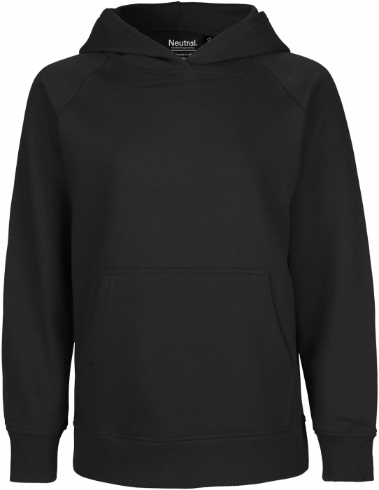Neutral - Organic Cotton Hoodie Youth - Black