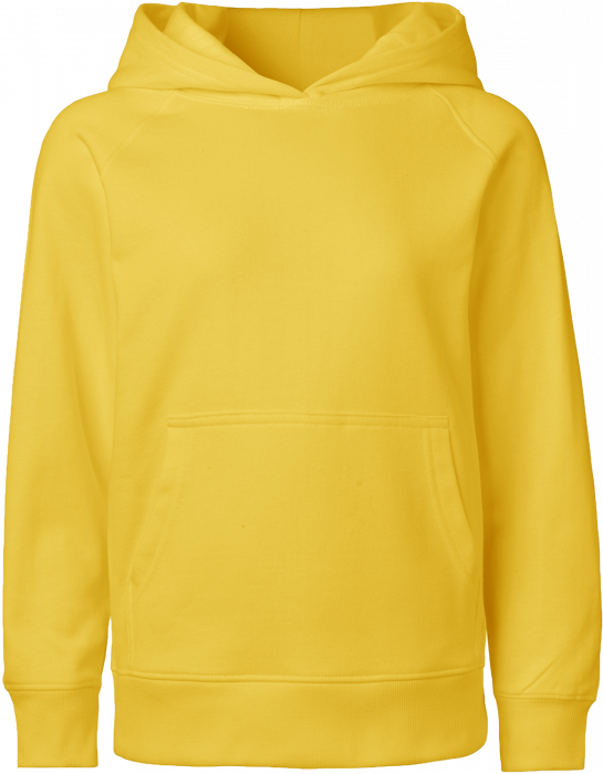 Neutral - Organic Cotton Hoodie Youth - Yellow