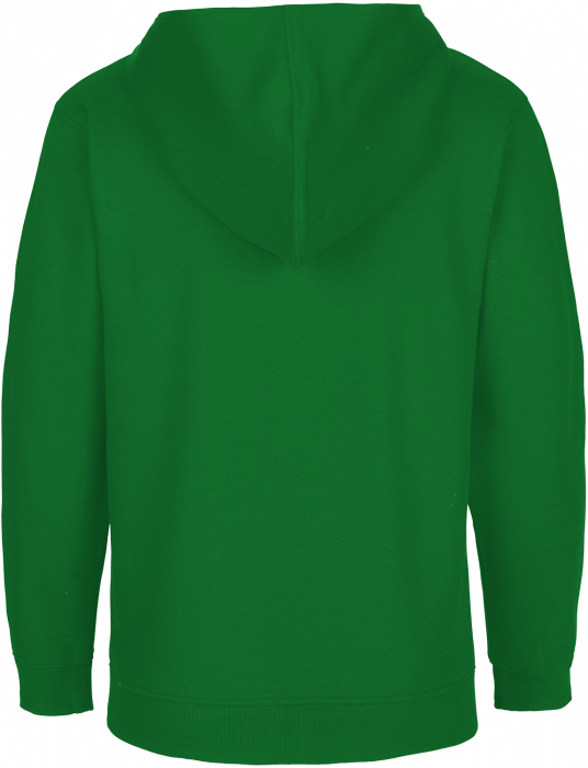 Neutral - Organic Cotton Hoodie With Full Zip Youth - Green