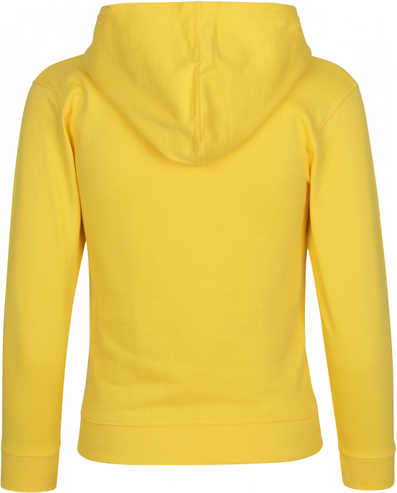 Neutral - Organic Cotton Hoodie With Full Zip Youth - Yellow