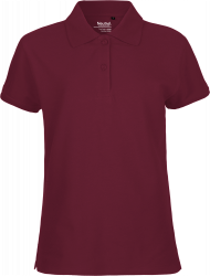 Organic cotton polo ladies