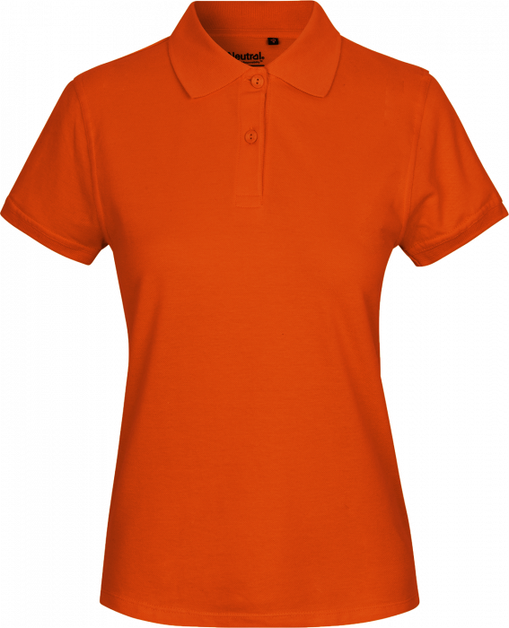 Neutral - Økologisk Bomulds Polo Dame - Orange