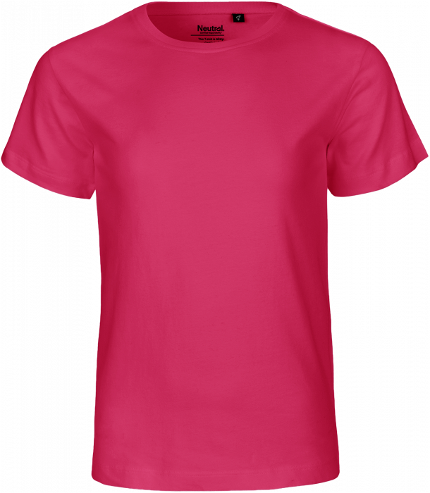 Neutral - Økologisk Bomulds T-Shirt Junior - Pink