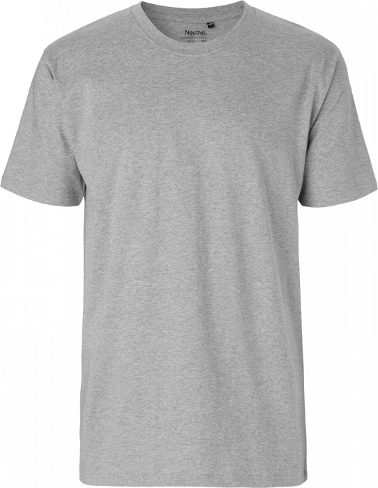 Neutral - Økologisk Bomulds T-Shirt - Sport Grey