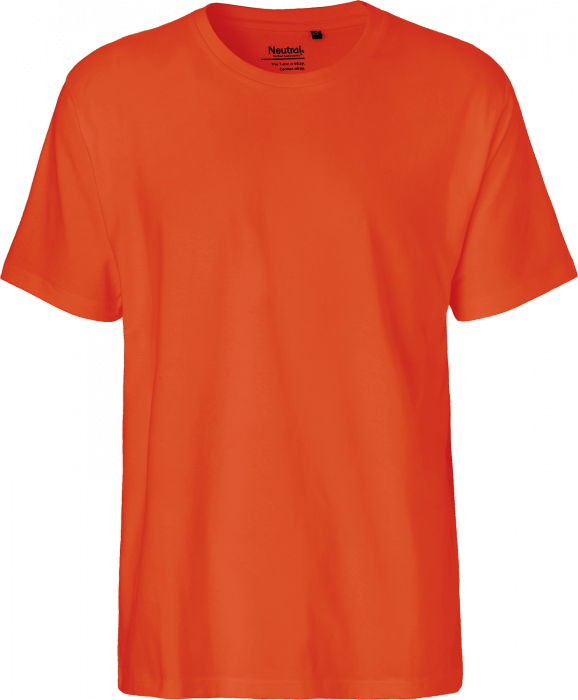 Neutral - Økologisk Bomulds T-Shirt - Orange