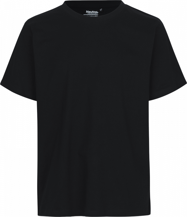 Neutral - Økologisk Bomulds T-Shirt Unisex - Sort