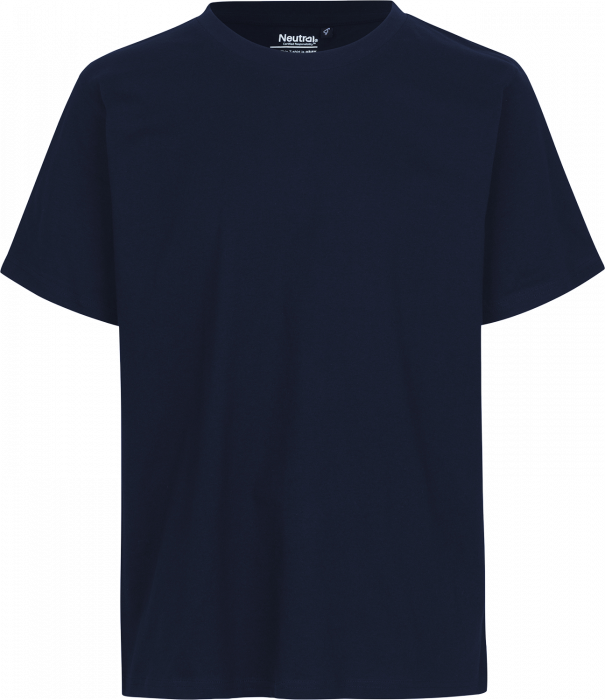 Neutral - Organic Cotton Unisex Regular T-Shirt - Navy