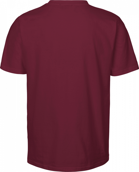 Neutral - Organic Cotton Unisex Regular T-Shirt - Bordeaux