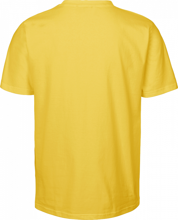 Neutral - Organic Cotton Unisex Regular T-Shirt - Yellow