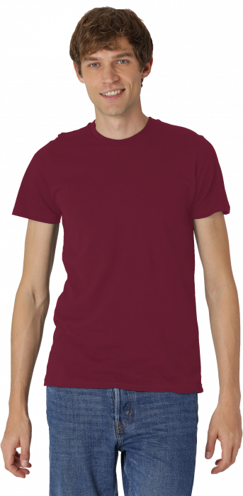 Neutral - Organic Fit Cotton T-Shirt - Bordeaux