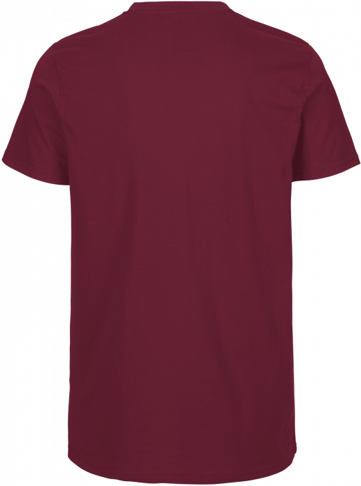 Neutral - Organic Fit Cotton T-Shirt - Bordeaux
