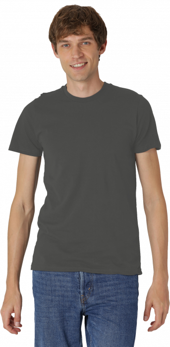 Neutral - &Oslash;kologisk Fit Bomulds T-Shirt - Charcoal