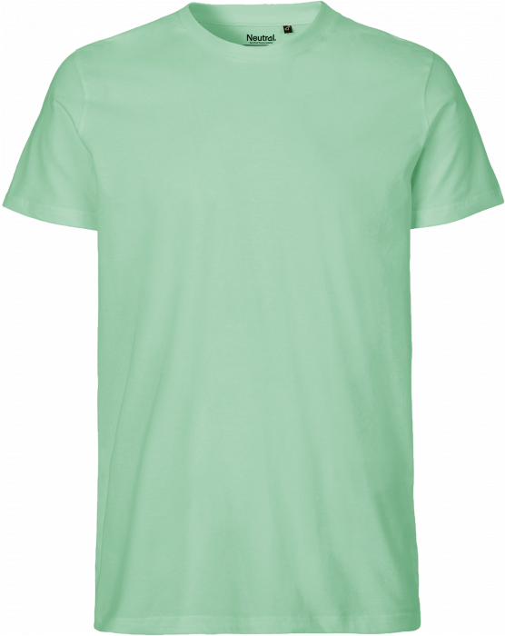 Neutral - Økologisk Fit Bomulds T-Shirt - Dusty Mint