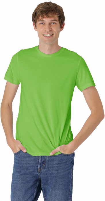Neutral - &Oslash;kologisk Fit Bomulds T-Shirt - Lime