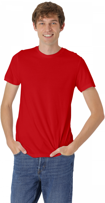 Neutral - Organic Fit Cotton T-Shirt - Red