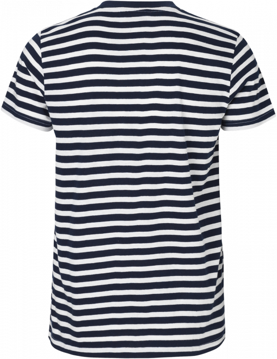 Neutral - Organic Cotton Fit T-Shirt Stripe - Marino & white