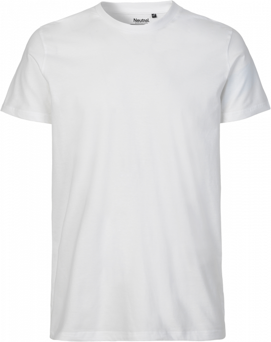 Neutral - Økologisk Fit Bomulds T-Shirt - White