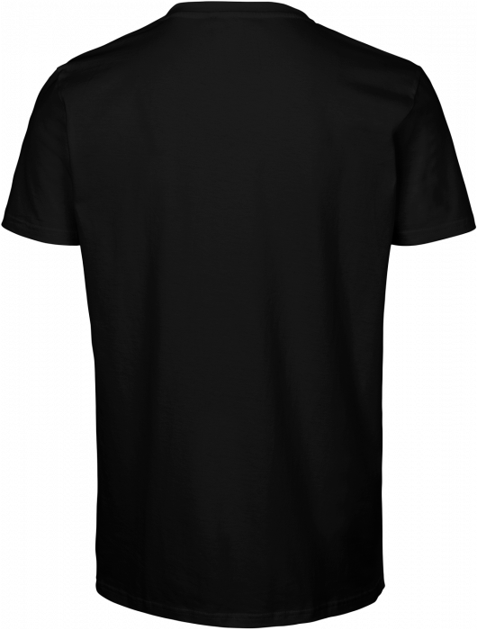 Neutral - Organic Cotton Tee W. V-Neck - Black