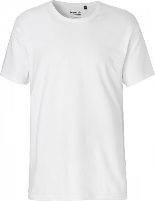 Neutral - Økologisk Bomulds Interlock T-Shirt - White