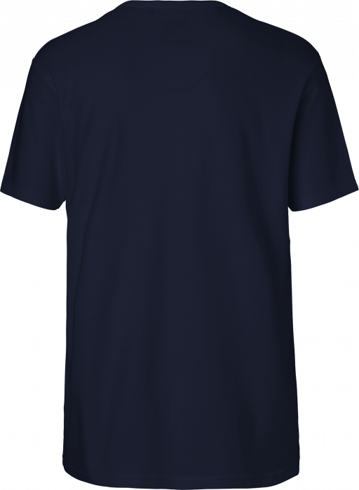 Neutral - &Oslash;kologisk Bomulds Interlock T-Shirt - Navy