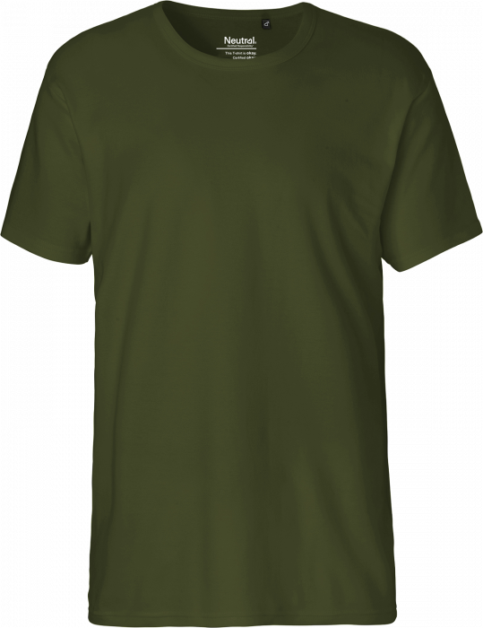Neutral - Organic Cotton Interlock T-Shirt From - Military