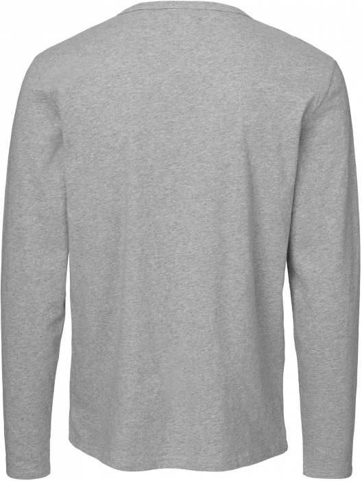 Neutral - Organic Long Sleeve Cotton T-Shirt - Sport Grey