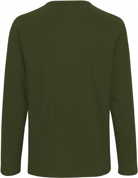 Neutral - Organic Long Sleeve Cotton T-Shirt - Military