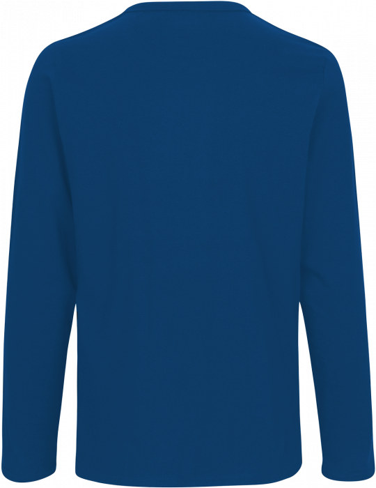 Neutral - Organic Long Sleeve Cotton T-Shirt - Royal
