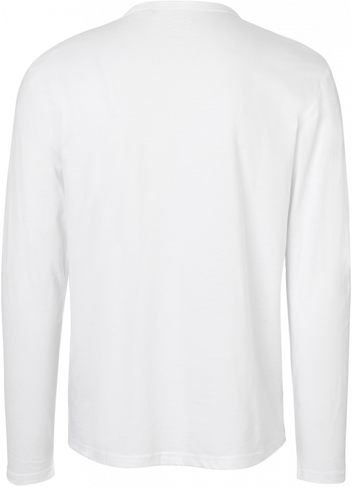 Neutral - Organic Long Sleeve Cotton T-Shirt - White