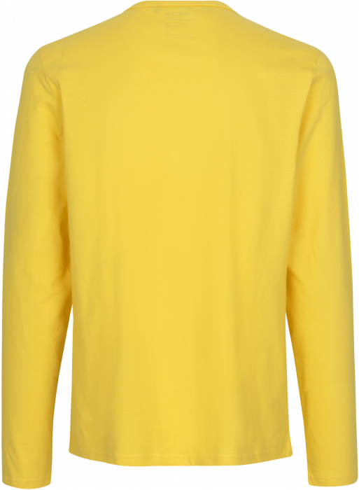 Neutral - Organic Long Sleeve Cotton T-Shirt - Yellow