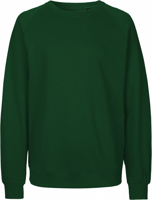 Neutral - Organic Cotton Sweatshirt. - Bottle Green