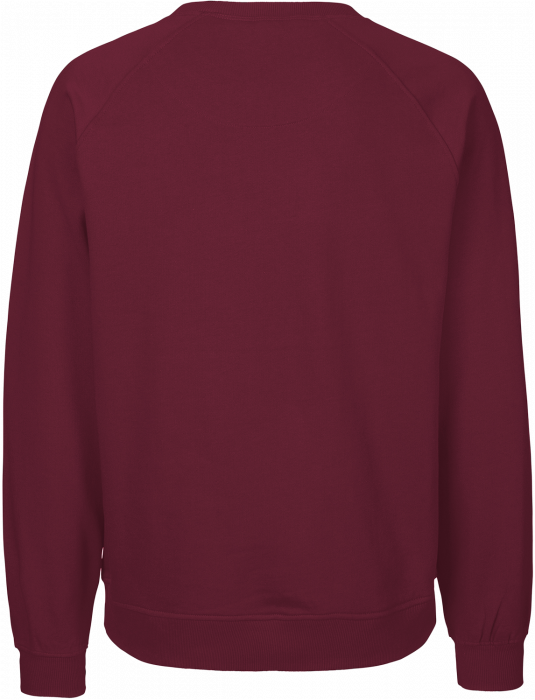 Neutral - Organic Cotton Sweatshirt. - Bordeaux