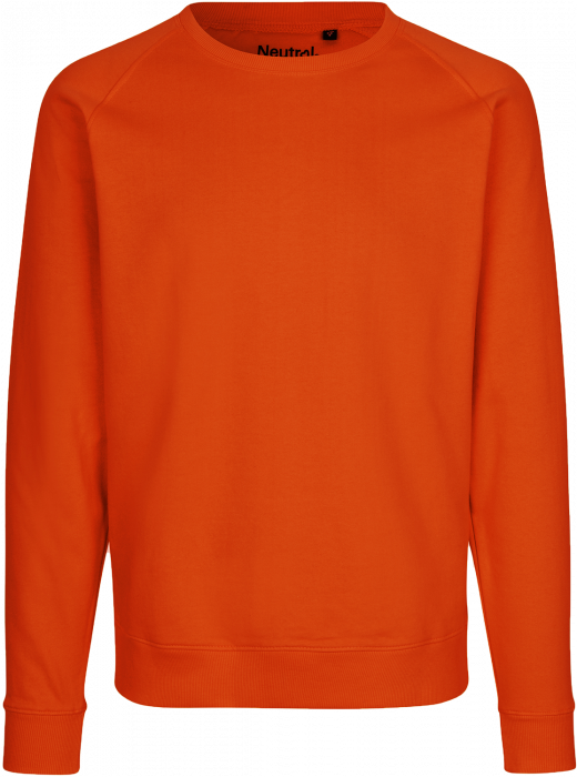 Neutral - Organic Cotton Sweatshirt. - Orange