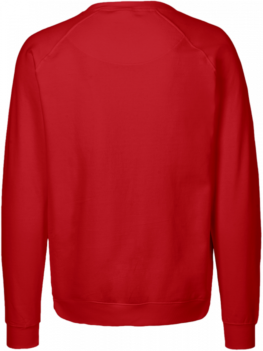 Neutral - Organic Cotton Sweatshirt. - Red