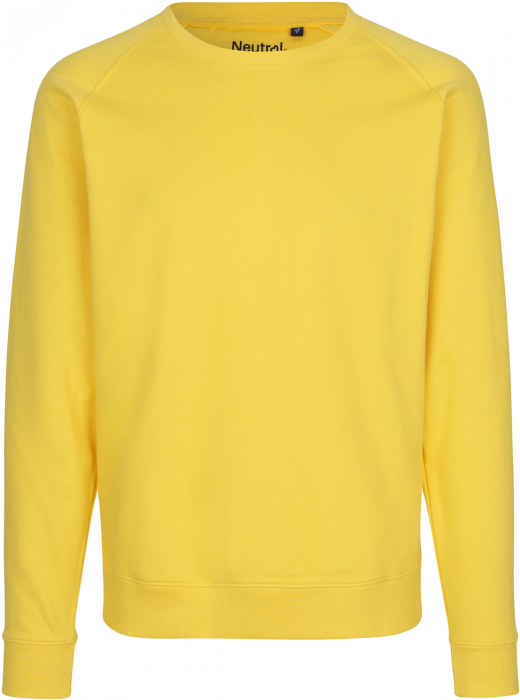 Neutral - Organic Cotton Sweatshirt. - Yellow