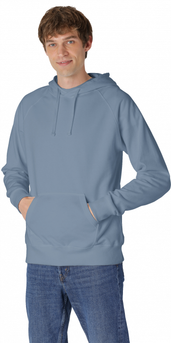 Neutral - Hoodie Men - Dusty Indigo
