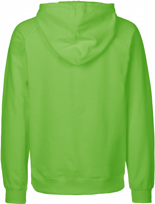 Neutral - Organic Cotton Hoodie With Full Zip - Lime