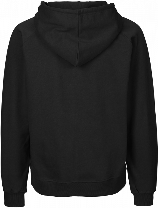 Neutral - Organic Cotton Hoodie With Full Zip - Black