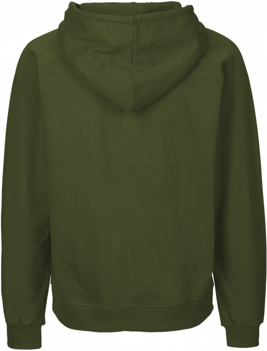 Neutral - Organic Cotton Hoodie With Full Zip - Military