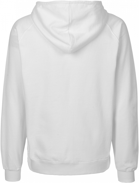 Neutral - Organic Cotton Hoodie With Full Zip - White