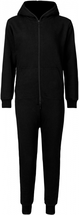 Neutral - Økologisk Heldragt Jumpsuit - Sort