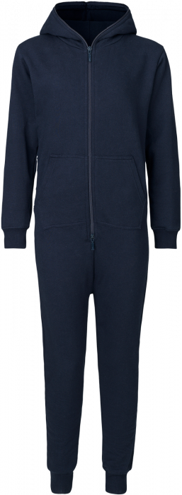 Neutral - Økologisk Heldragt Jumpsuit - Navy