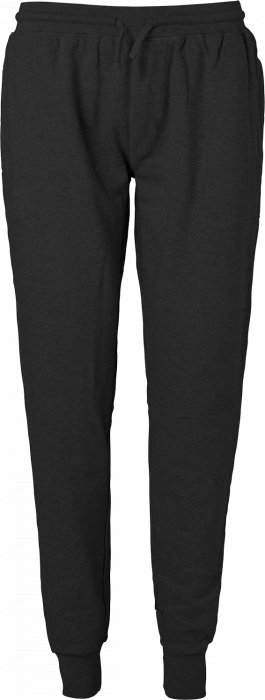 Neutral - Organic Cotton Sweatpants With Cuffs Unisex - Black