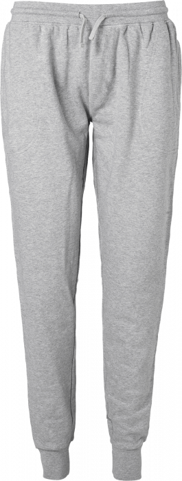 Neutral - Organic Cotton Sweatpants With Cuffs Unisex - Sport Grey