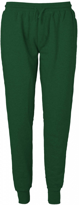 Neutral - Organic Cotton Sweatpants With Cuffs Unisex - Bottle Green